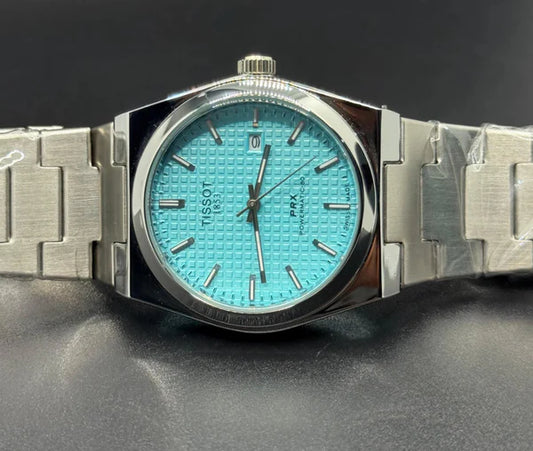 PRX-Style White Dial Watch – Silver Bracelet