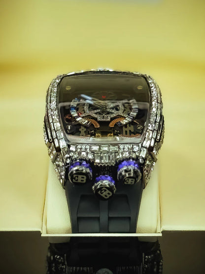 HyperSport Bugatti-Style Luxury Watch