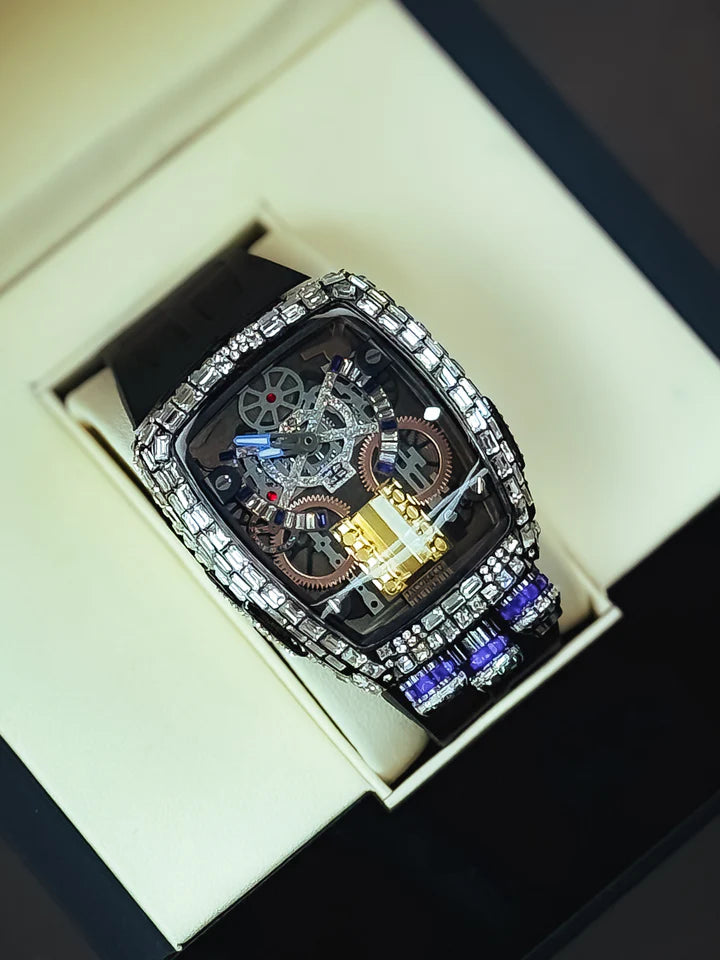 HyperSport Bugatti-Style Luxury Watch