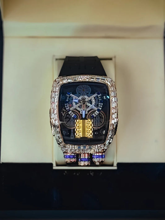 HyperSport Bugatti-Style Luxury Watch