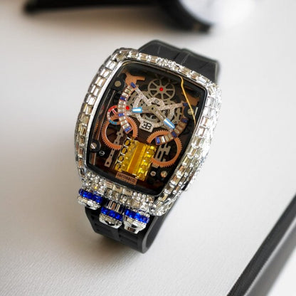 HyperSport Bugatti-Style Luxury Watch