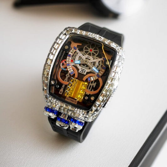 HyperSport Bugatti-Style Luxury Watch