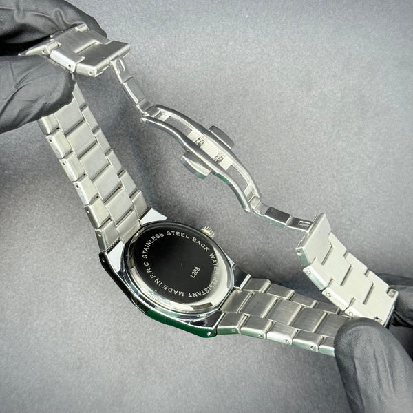 PRX-Style White Dial Watch – Silver Bracelet
